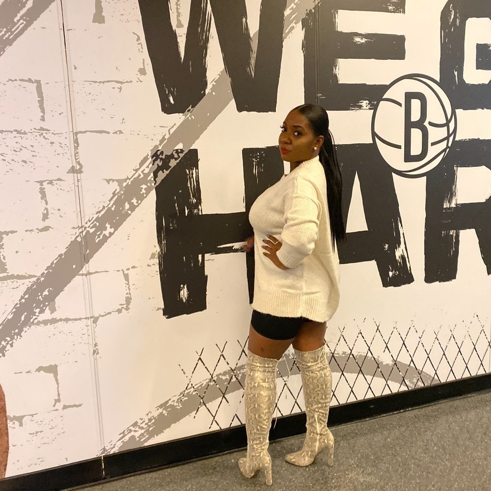 OVER THE KNEE SNAKESKIN COWBOY BOOTS